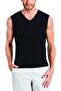3 Pack V-Neck 0 Sleeve Men's Undershirt New Season - 3