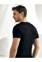 Tutku-Men's Gray Short Sleeve Crew Neck Ribbed Undershirt m New Season - 6