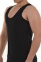 Me005 Black Men's 4 Pieces Combed Cotton Undershirt - 2