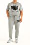 Mens Oversize Silkati Tshirt & Long Pajama Set