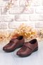 7679 Comfort Soft Flexible Rubber Non-Slip Sole Genuine Leather Women's Shoes - 6