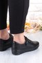 7666 Comfort Soft Flexible Rubber Non-Slip Sole Genuine Leather Women's Shoes - 4