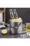 Ice cube container, capacity 1.3 l, Silver