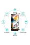 واقي شاشة Alcatel 3X 2019، زجاج 9D غير قابل للكسر، حماية إضافية ضد الصدمات، شاشة كاملة الحماية - 4