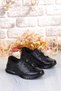9513 Comfort Soft Flexible Rubber Non-Slip Sole Genuine Leather Women's Shoes - 5