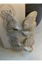 Glittery Butterfly Buckle Set of 2 – Silver, Pink, Purple, Gold Color Options” - 2
