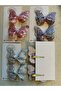 Glittery Butterfly Buckle Set of 2 – Silver, Pink, Purple, Gold Color Options” - 5