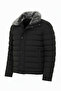 Men's Black Winter Puffer Jacket – Warm, Lightweight, and Stylish Design - 2