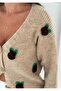 Trendy Stylish Embroidered Knit Cardigan for Women - 3