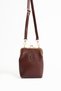 Flat Leather Women's Crossbody Bag (Phone Holder Wallet Bag) - 3