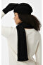 Women's Winter Knitted Beanie, Scarf and Gloves Set - 4