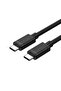 USB-C PD60W Charging Cable with 5Gbps, Up To 5Gbps Data Transfer, 1 Meter, Black | Y-C477BK