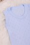 بدلة أطفال منقوشة باللون الأزرق (0-12 شهرًا) - 2