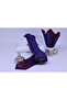 Woven Handkerchief Tie for Men Purple