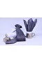 Woven Handkerchief Tie for Men in Gray - 2