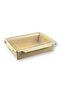 300 Pieces Kraft Food Container with Lid Lunch Box 1200ml