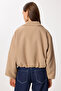 Balloon Cut Woven Jacket Ldp0084 Beige - 6