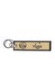Ayyıldızlı Göktürk Turkish Embroidered Yellow Fabric Keychain - 2