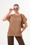 Washable 100% Cotton Knit T-Shirt - 2