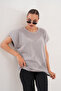 Washable 100% Cotton Knit T-Shirt - 7