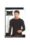 Men's Black Thermal Undershirt - 2