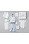 Organic Baby 0-3 Months Bathing Set with Bear Pattern 10 Hospital Release Zibin Set - 3