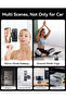 K009 Black K007/K009 Strong Magnetic Car Phone Holder Foldable Design 360° Adjustable Vacuum Mount f - 2