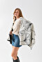 Leaf Pattern Shoulder Wrap, Stylish Comfortable Shoulder Wrap Suitable for Dual Use, Knitwear Shoulder Wrap, Shoulder Wrap - 4