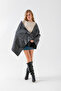 Leaf Pattern Shoulder Wrap, Stylish Comfortable Shoulder Wrap Suitable for Dual Use, Knitwear Shoulder Wrap, Shoulder Wrap - 3