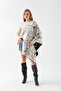 Leaf Pattern Shoulder Wrap, Stylish Comfortable Shoulder Wrap Suitable for Dual Use, Knitwear Shoulder Wrap, Shoulder Wrap - 7