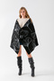 Leaf Pattern Shoulder Wrap, Stylish Comfortable Shoulder Wrap Suitable for Dual Use, Knitwear Shoulder Wrap, Shoulder Wrap - 2