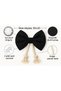 Vik Vik Giant Bow Tie Dog Toy with Sound – for Medium and Large Breeds - 3