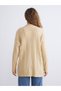 Alita City Lcw Modest Yellow Knitwear Patterned Loose & Baggy Women's Tunic with a Difference - 4