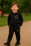 Boy's Winter Tracksuit Set Sweatshirt Bottom Cotton Three Thread Ribbed Casual Combination Age 2 - 2