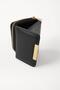 Black Leather Women's Wallet – Gold Detailed, Multi-Compartment Casual Wallet - 4