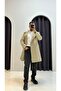 Trench Coat with Belted Waist - 3