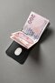 Black Men's Wallet Genuine Leather Money Clip Vintage Card Holder - 6
