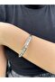 Double Elegance Non-Tarnish Steel Stone Bracelet
