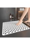 Shower Cabin Bath Mat with Suction Cups for Bath and Shower, Bathtub Mat 54X54Cm S-149 - 2