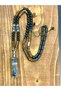 Spiritual Energy Necklace |   Lavrakist Natural Stone Tipped Masculine Design - 3
