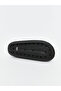 Black Printed Single Strap Men's Slippers - 4