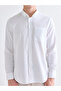 Regular Fit Long Sleeve Dobby Men's Shirt - 3