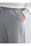 Esvab • Modern & Distinctive Regular Fit Linen Look Men's Trousers - 4