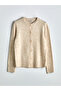 Esvab • Modern & Distinctive Zero Roba Collar Women's Knitwear Cardigan - 8