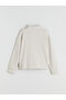 Lcw Vision Gray Mock Neck Women's Sweatshirt - 8