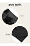 Men's 3-Piece Cotton Lycra Stretch Fabric Black Boxer - 3
