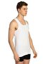 Pack of 5 0118 Men's Ribbed Sports Undershirt Black, White, And Gray - 3