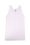 Women's White Ribbed Wide Strap Women's Undershirt 136 | - 2