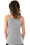 Tutku-Women's Gray 100% Cotton Rope Strap Ribbed Undershirt 6-Piece Pack (Model No-0135) - 3
