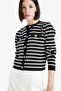 Women's Cardigan D3307Ax/Bk27 Black - 4
